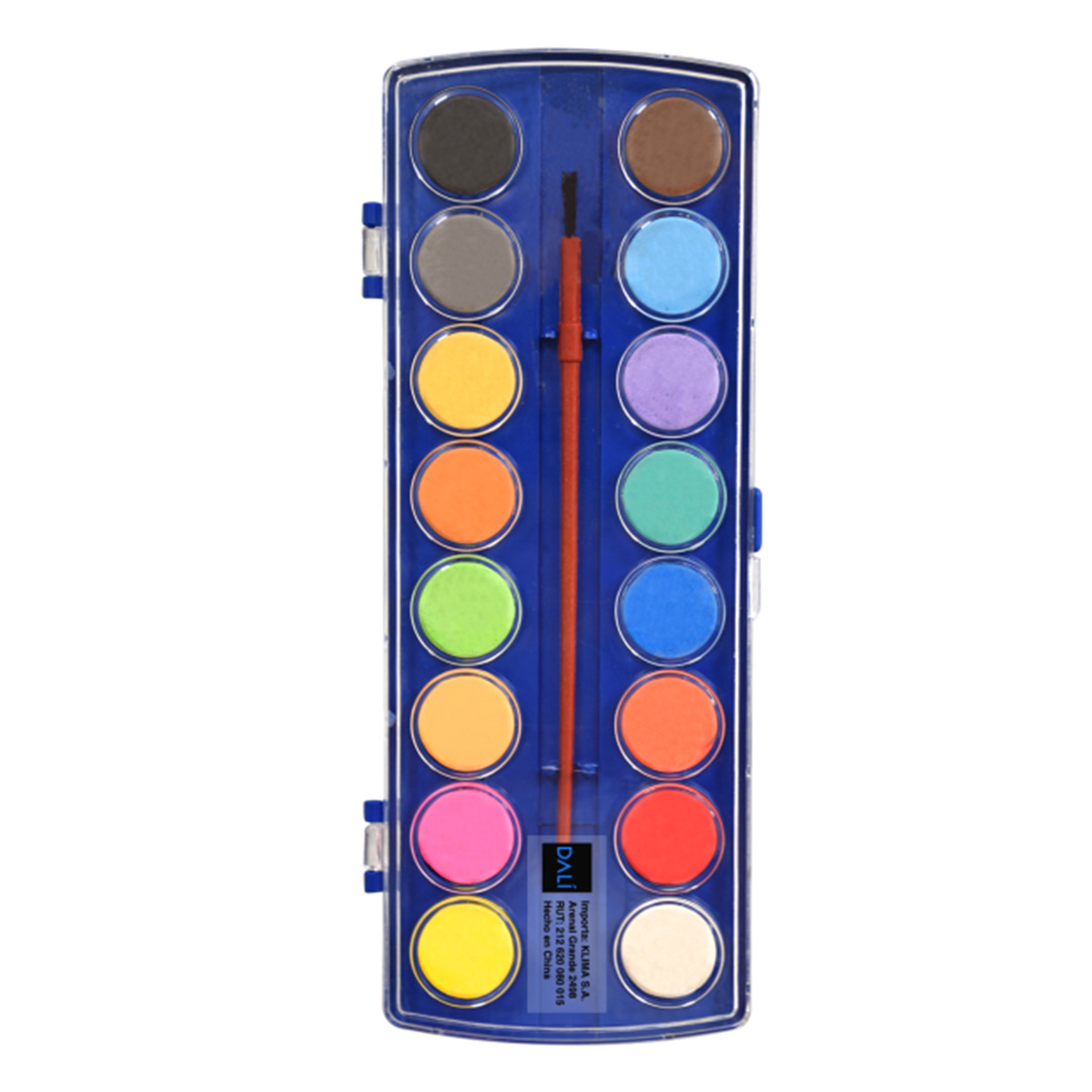 Acuarelas 16 colores DALI